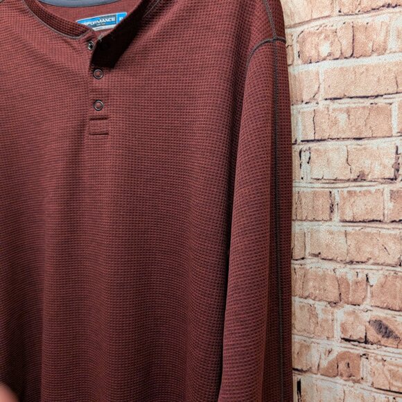 Roundtree & Yorke Performance Work Play Perform Long Sleeve Pull Over Size XL - Picture 5 of 11